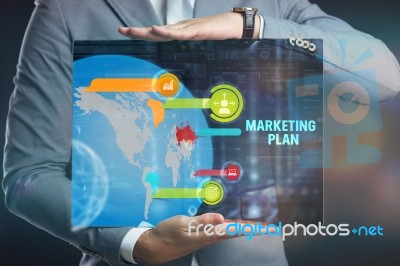 Digital Marketing Technology Concept. Internet. Online. Search E… Stock Photo