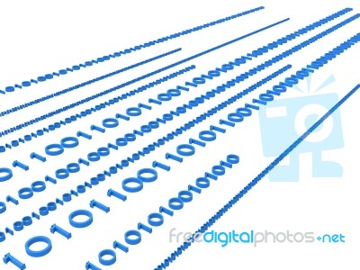 Digital Streaming Indicates Global Communications And Communicat… Stock Image