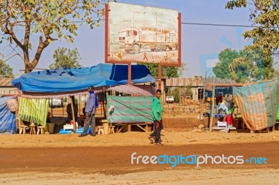 Dilla In Ethiopia Stock Photo