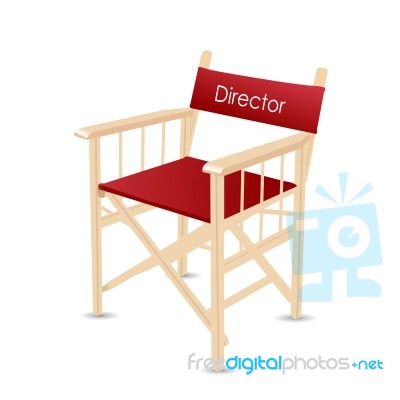 Director's Chair Stock Image