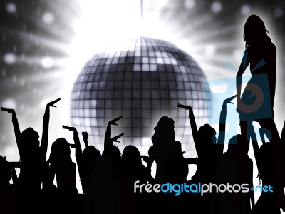 Disco Dance Stock Image