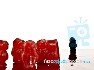 Discrimination Stock Photo