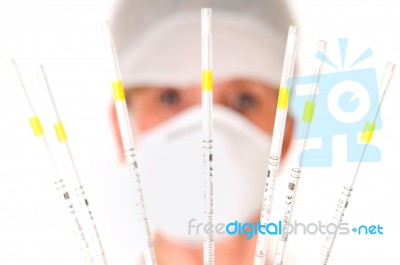 Doctor With Mask Stock Photo