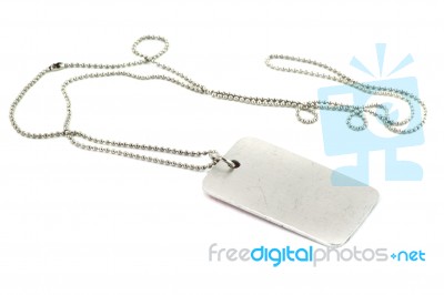 Dog Tag Stock Photo