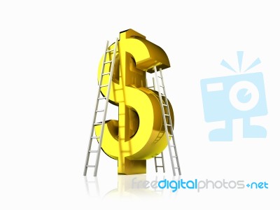 Dollar Symbol Stock Image