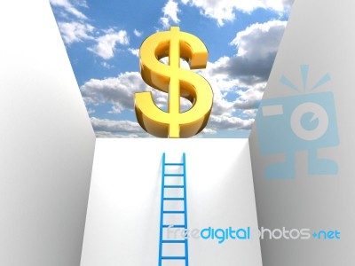 Dollar Symbol Stock Image