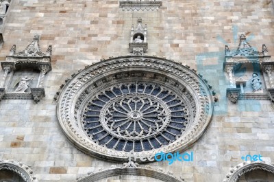 Dome Of Como - Italy Stock Photo