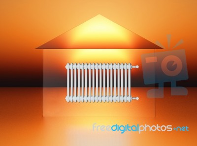 Domestic Heating Stock Image