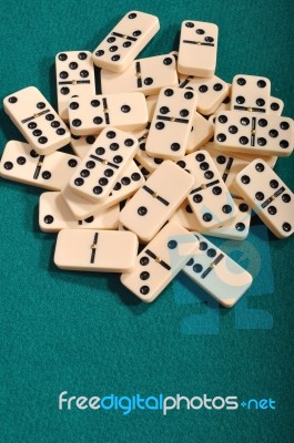 Domino Stock Photo