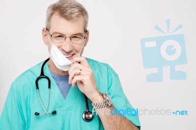 Don't Worry, Patient Is Recovering ! Stock Photo