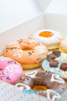 Donuts Set Stock Photo