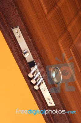 Door Lock Stock Photo