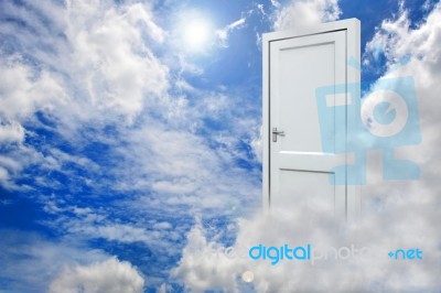 Door To New World Stock Image