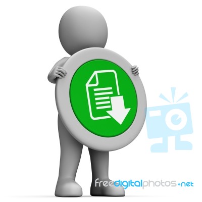 Download Documents Shows Archive File And Records Stock Image
