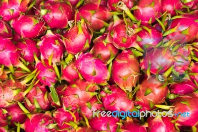 Dragon Fruit Background Stock Photo