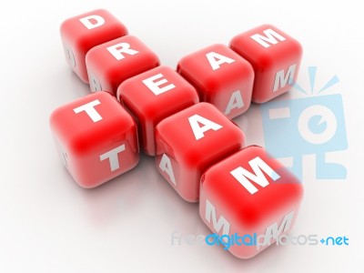 Dream Team Stock Image