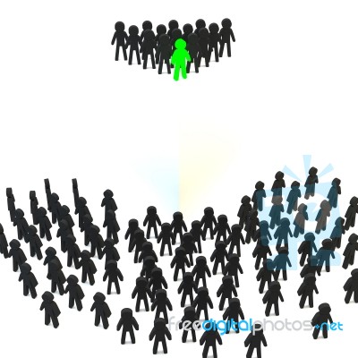 Dream Team Leader Stock Image Dream Team Leader Stock Image