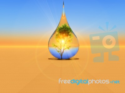 Drop Stock Image