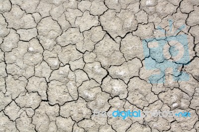 Dry Soil Texture Stock Photo