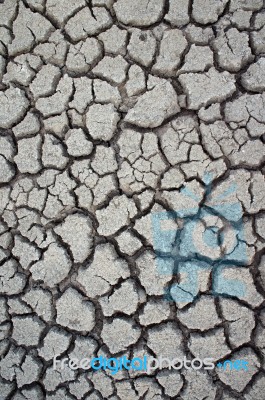 Earth Cracked Detail Background Stock Photo