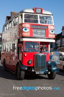 East Grinstead, West Sussex/uk - April 26 : East Grinstead Vinta… Stock Photo