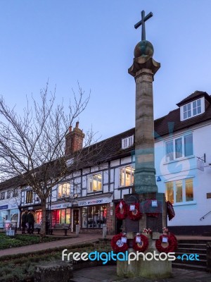 East Grinstead, West Sussex/uk - January 5 : View Of The High St… Stock Photo