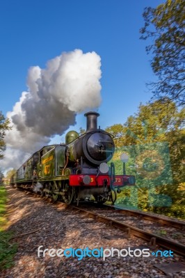 East Grinstead, West Sussex/uk - October 24 : Festival Of Steam Stock Photo