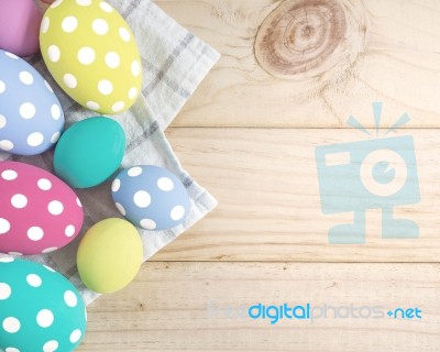 Easter Eggs Stock Photo