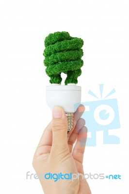 Eco Energy Concept Stock Photo