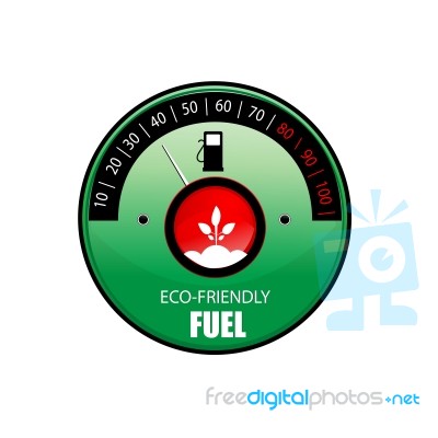 Ecological Fuel Stock Image