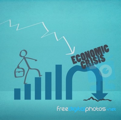 Economic Crisis Stock Photo