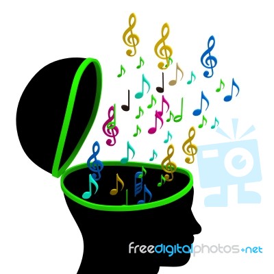 Education Music Means Treble Clef And Composer Stock Image