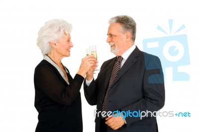 Elder Couple Stock Photo