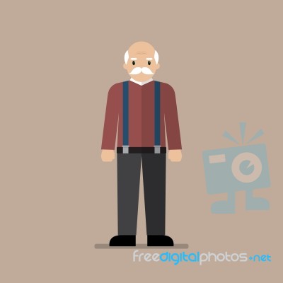 Elderly Senior Age Couple Stock Image