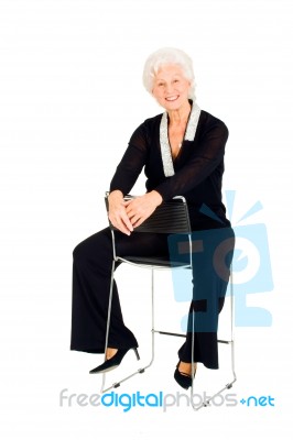 Elderly Woman Stock Photo