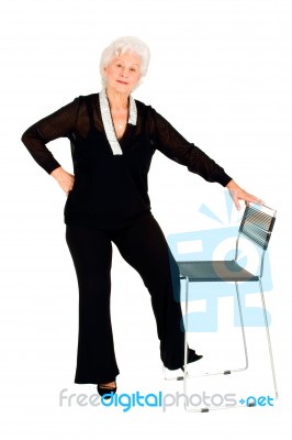 Elderly Woman Stock Photo