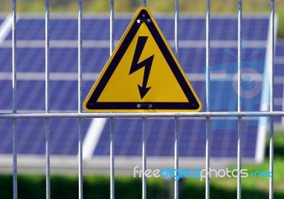 Electrical Danger Stock Photo