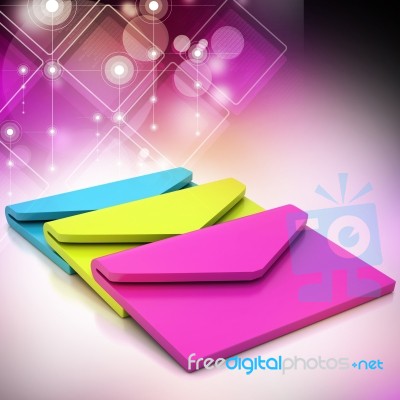 Email, Communication Concept Stock Image