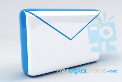 Email In Busta Stock Image