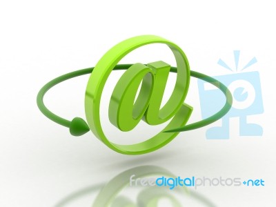 Email Symbol Stock Image
