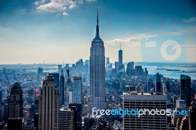 Empire State Building Stock Photo
