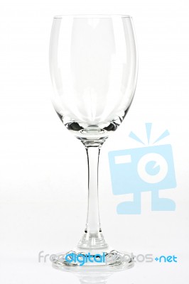 Empty Glass Stock Photo