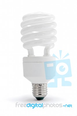 Energy Saving Lamp  Stock Photo