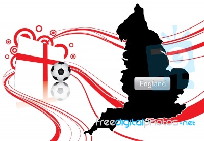 England Football Stock Image