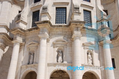 Entrance Of Pantheon Or Santa Engracia Church (detail) Stock Photo