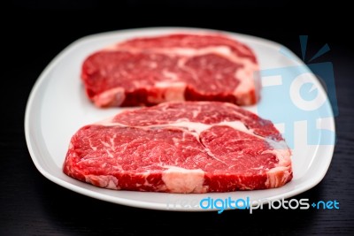 Entrecote Steaks Stock Photo
