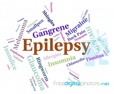 Epilepsy Illness Means Poor Health And Afflictions Stock Image Epilepsy Illness Means Poor Health And Afflictions Stock Image