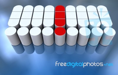 Esclamativo In Prospettiva Stock Image