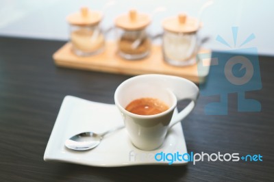 Espresso Coffee Stock Photo