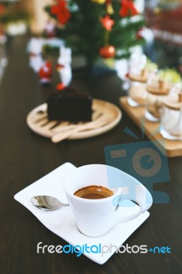 Espresso Coffee Stock Photo